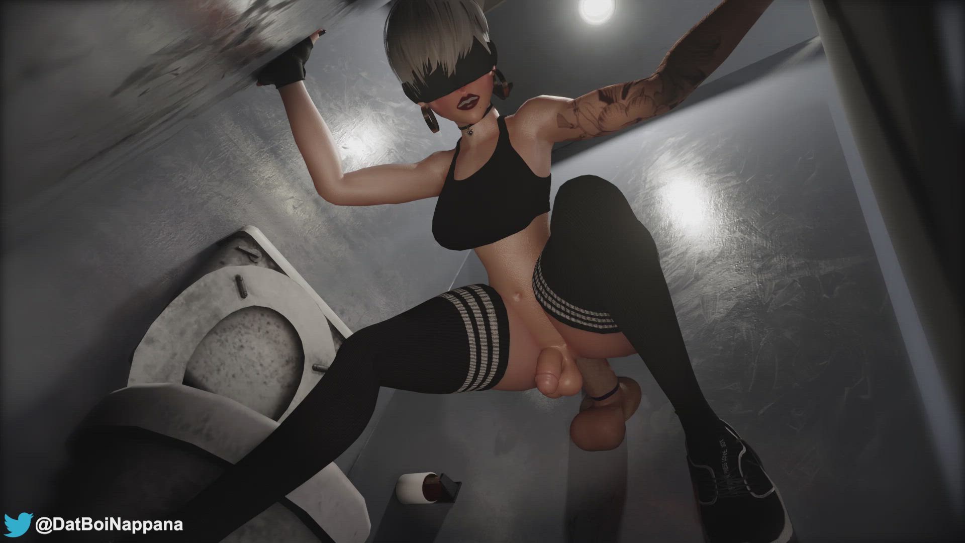 Animation Femboy Gay Glory Hole