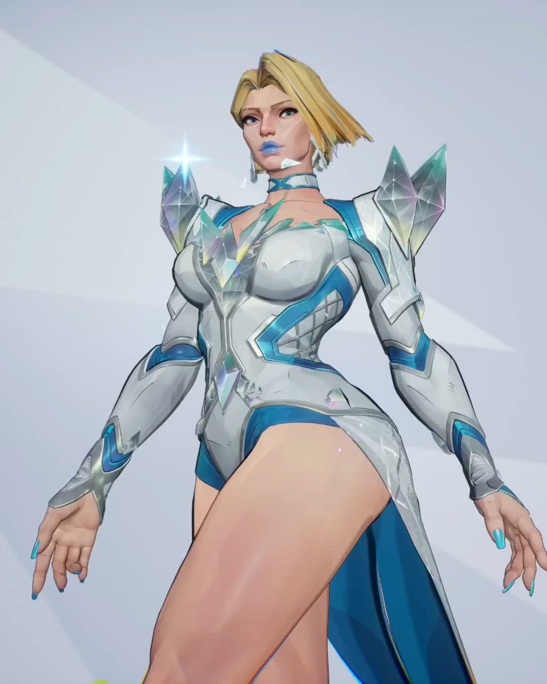 3D Animation Blonde Cartoon