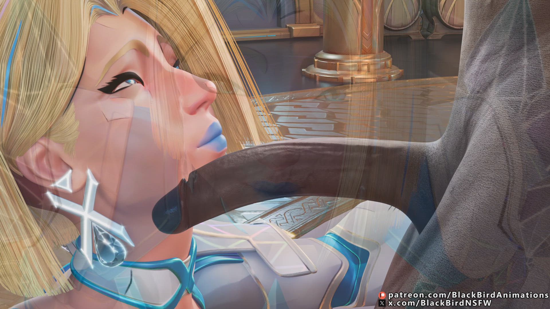 Animation BBC Blowjob Cum Swallow