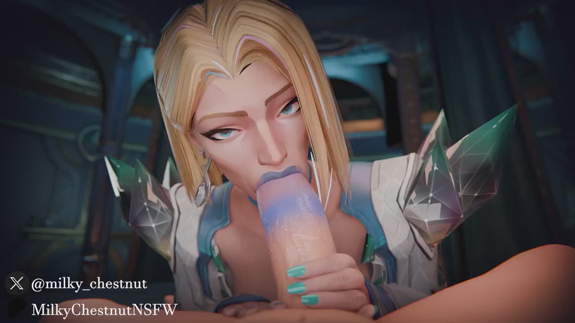 Blowjob Lipstick NSFW