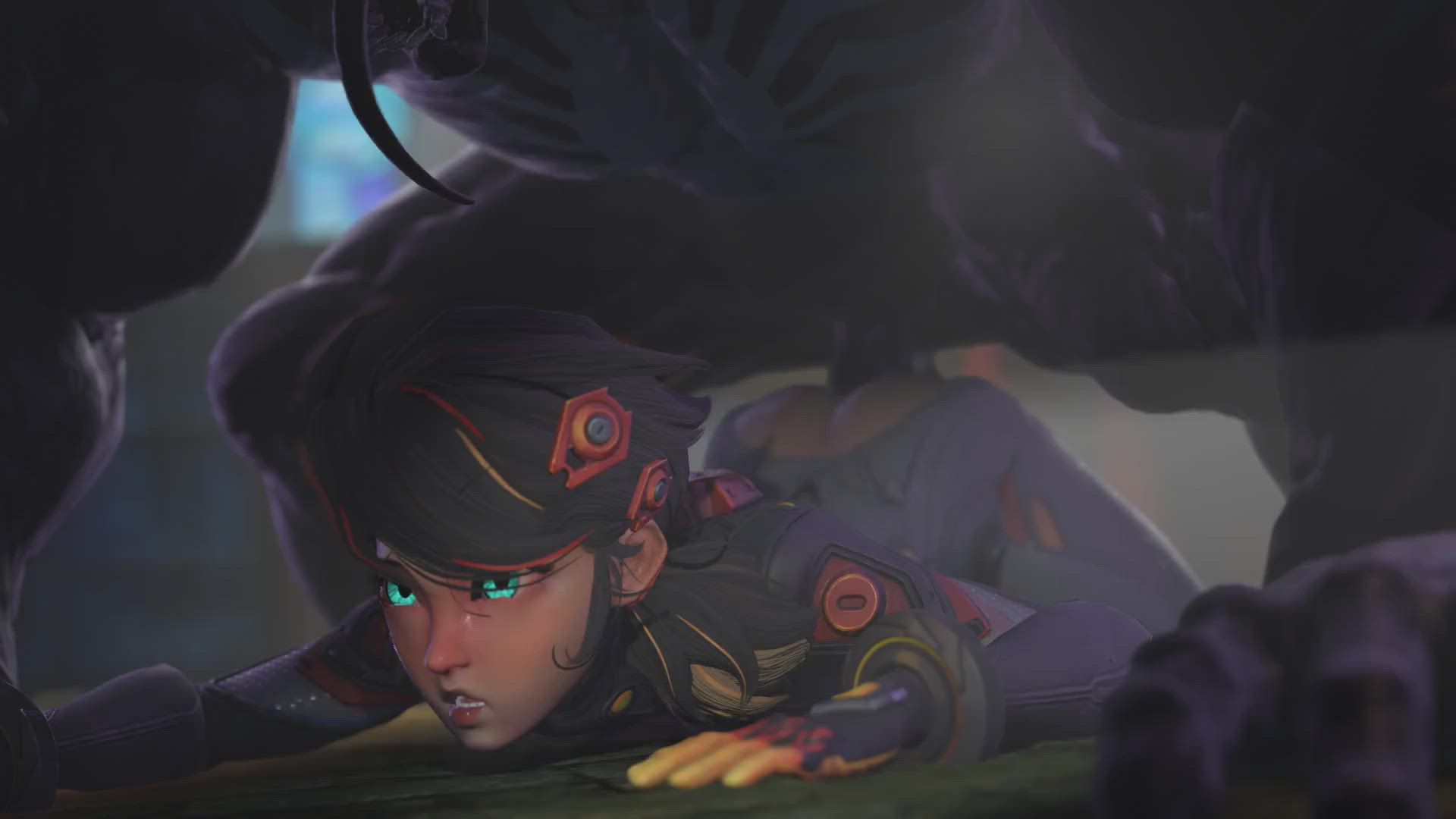 3D Animation Doggystyle Monster