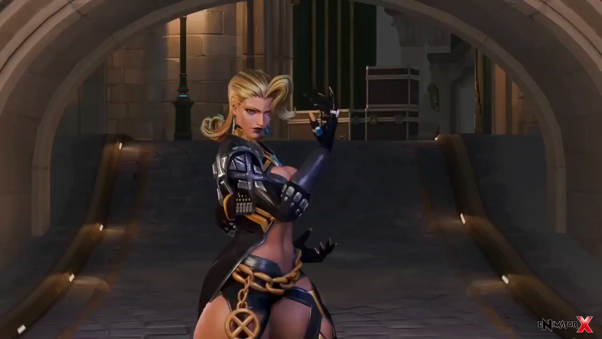 3D Anal Big Tits Blonde