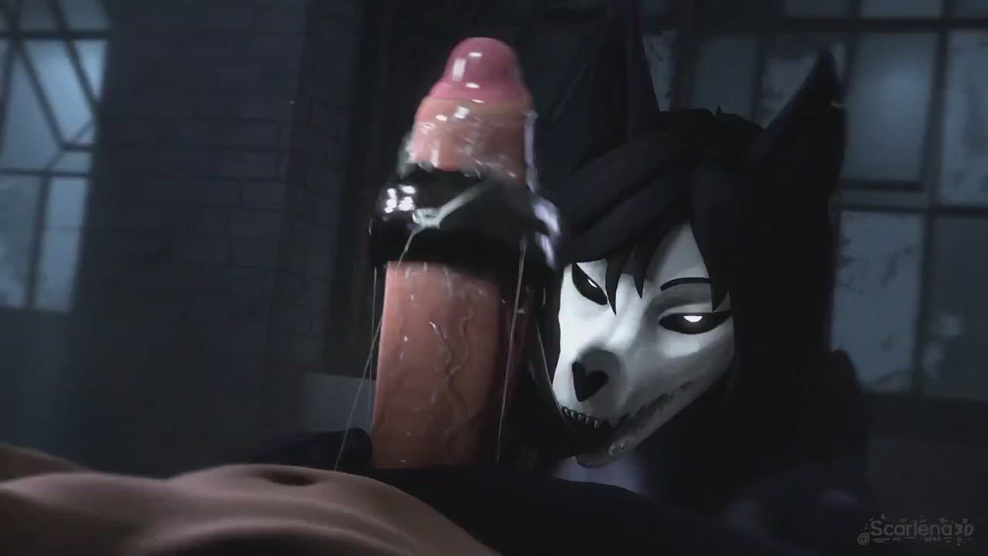 3D Animation Big Dick Cumshot