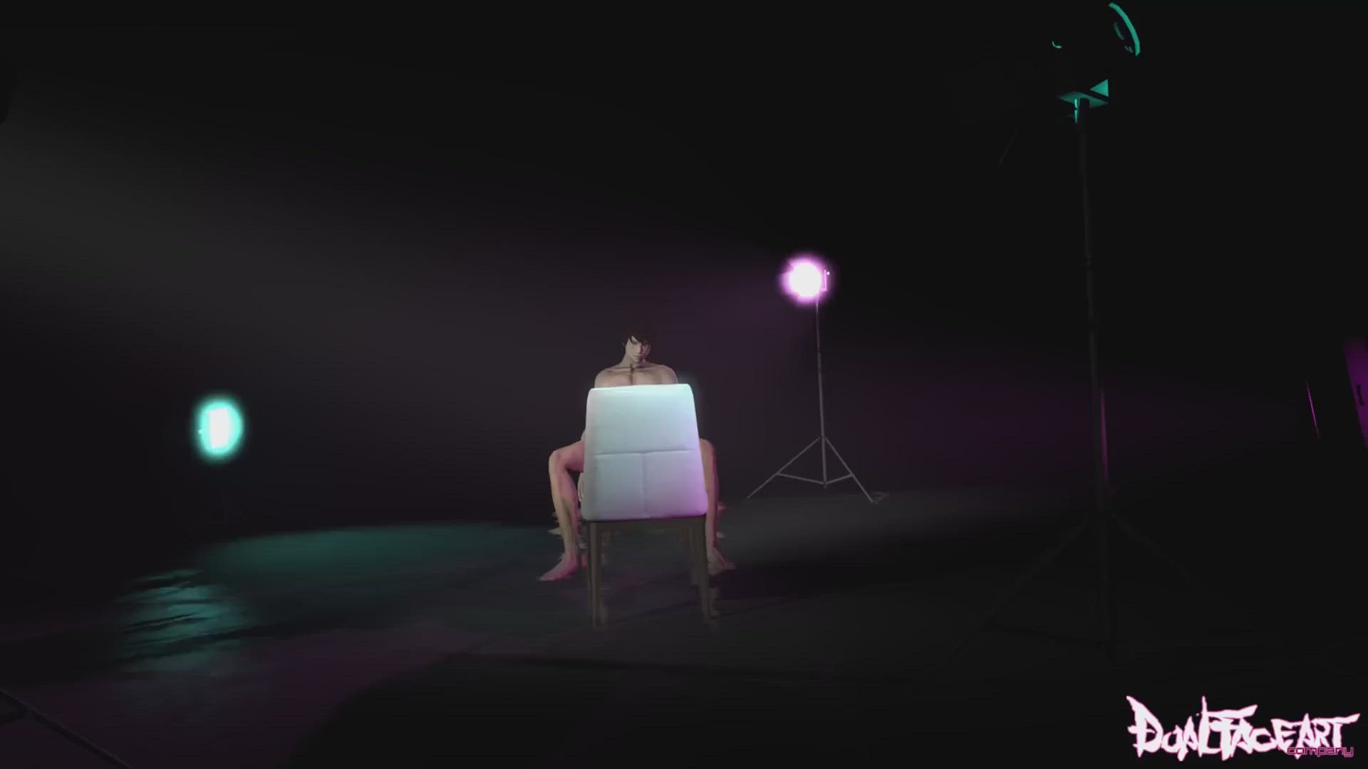 3D Animation BDSM Big Dick