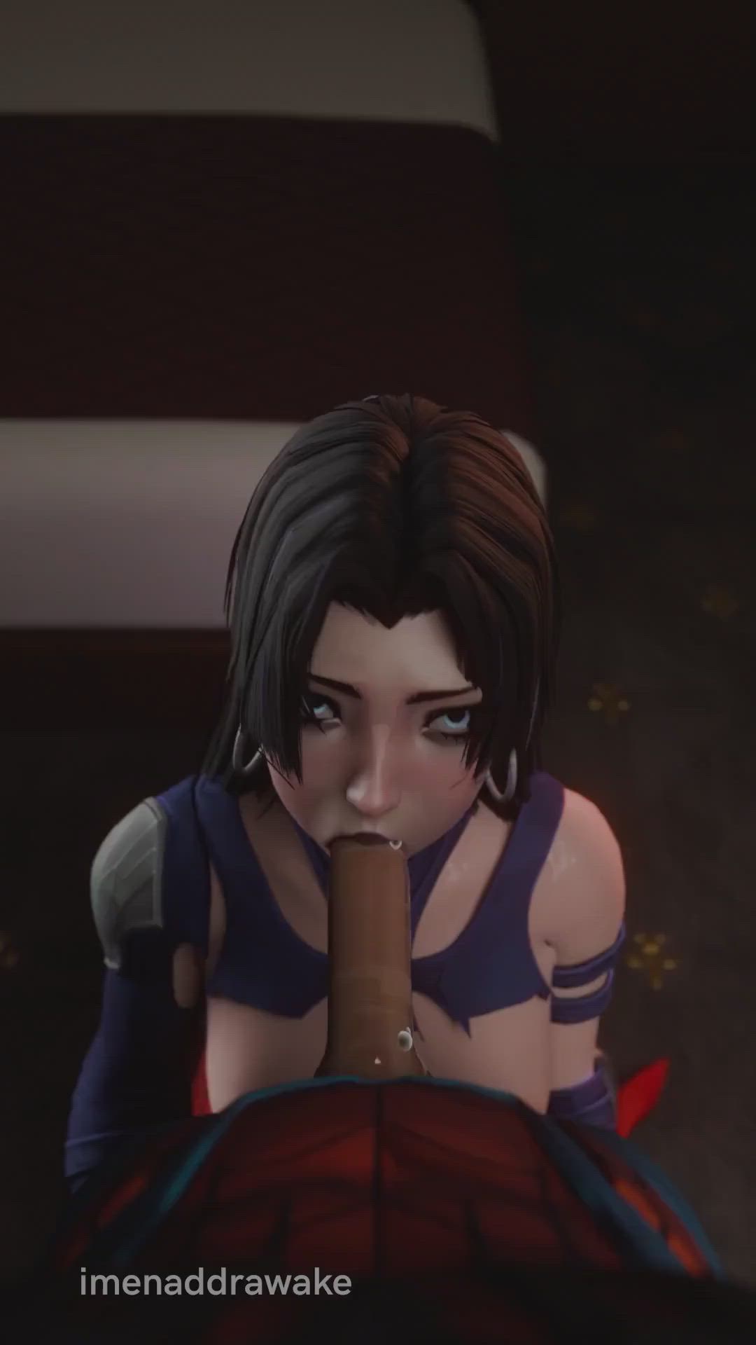 Animation Asian Big Dick Blowjob