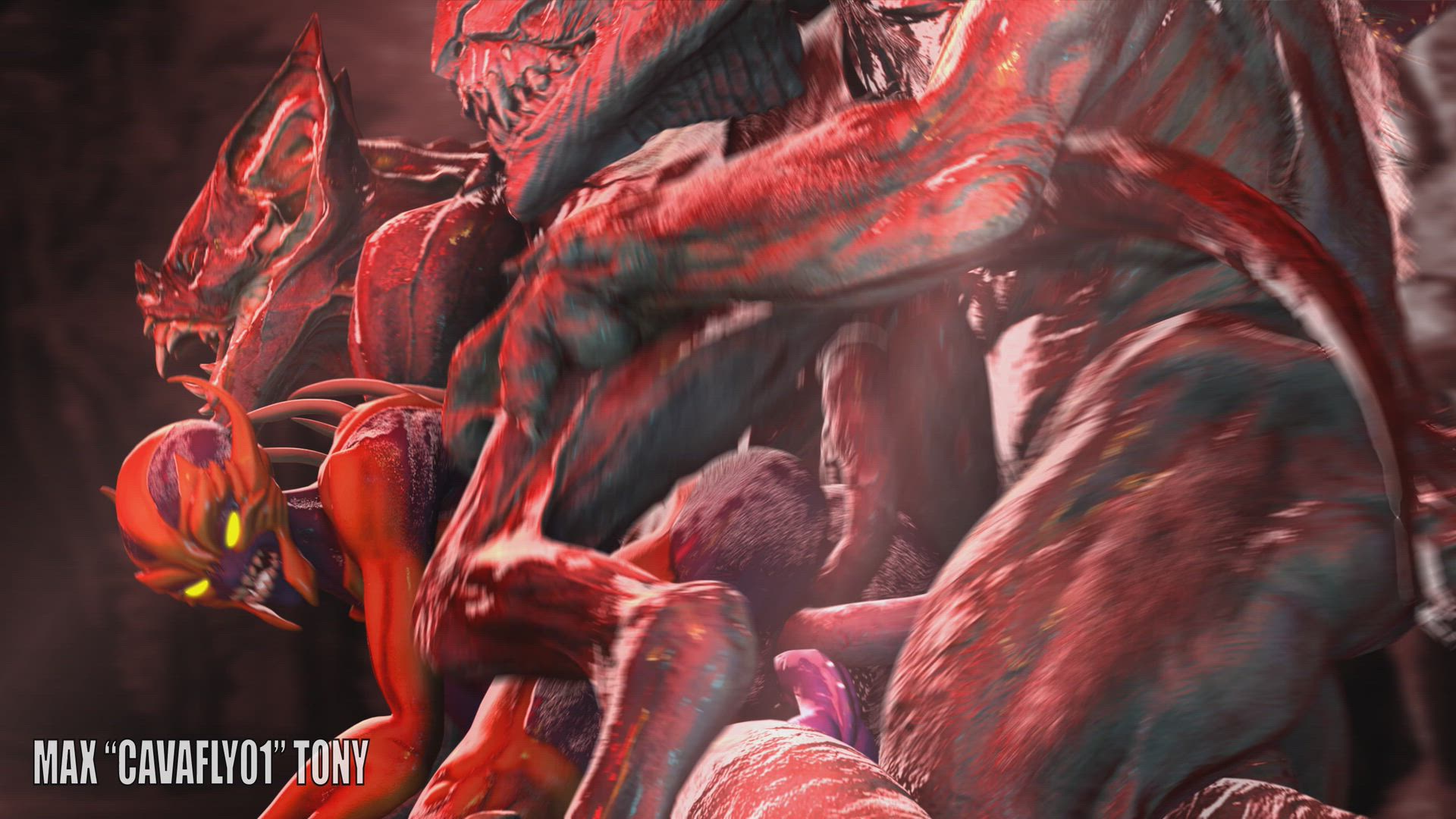 3D Animation Loop Monster