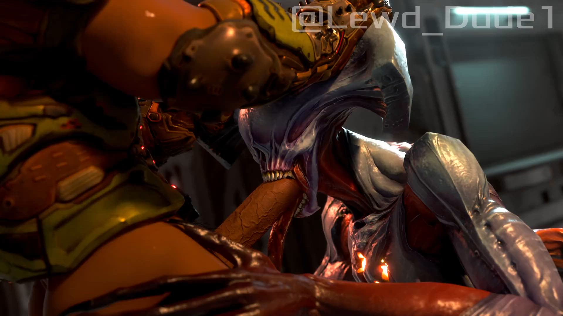 3D Animation Balls Deep Big Dick