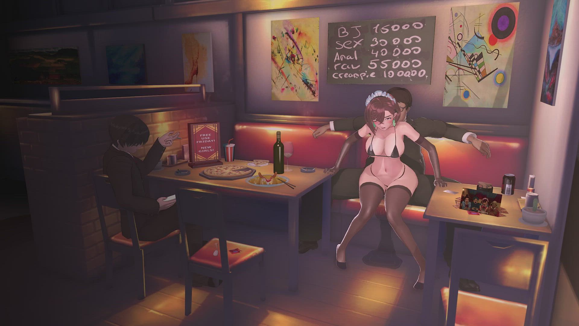 3D Animation Big Tits Bouncing Tits