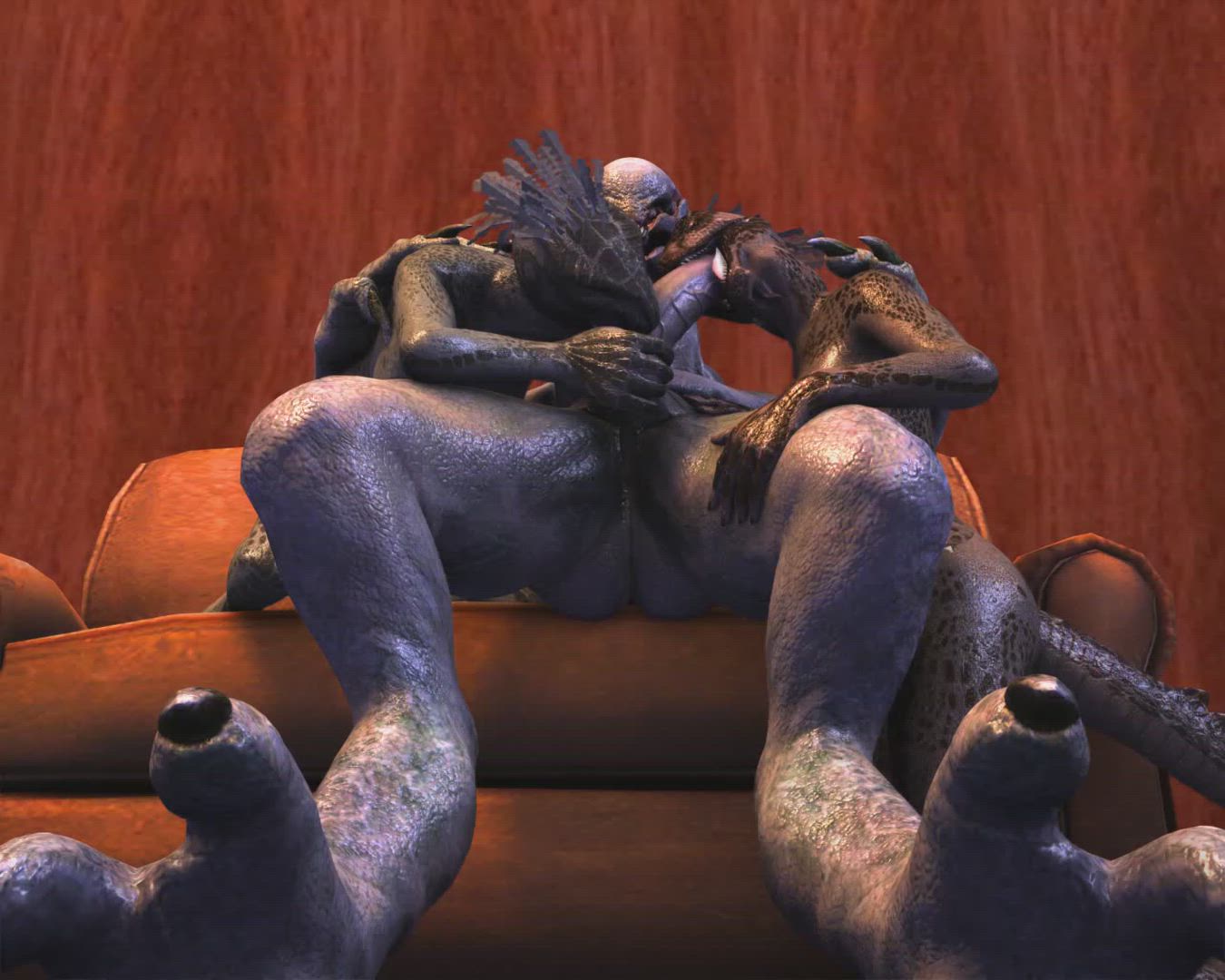 3D Animation Blowjob Cock Worship