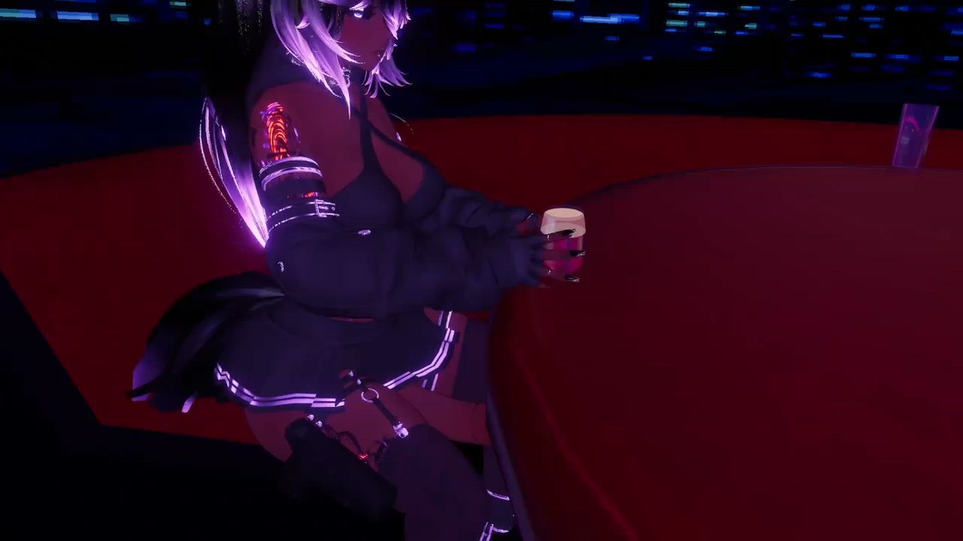 Animation Exhibitionism Exhibitionist Futanari