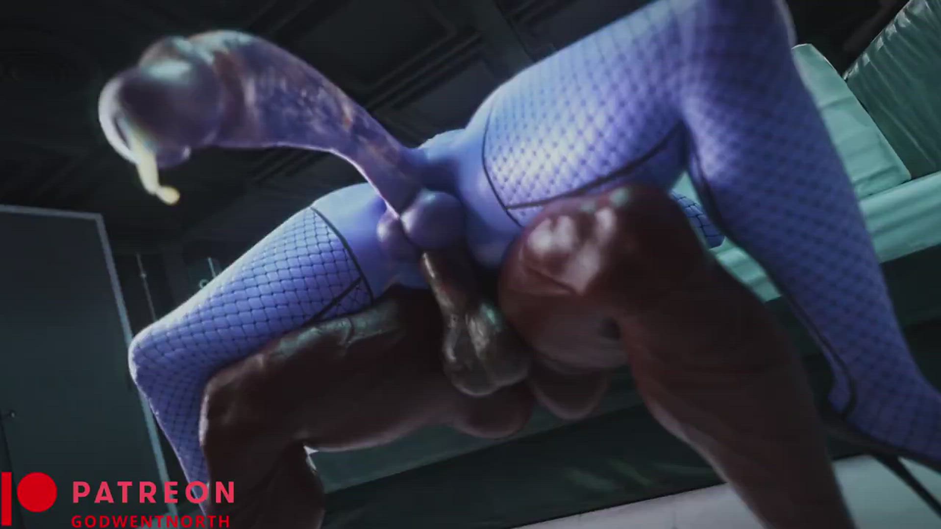 Animation Futanari Leaking Overwatch