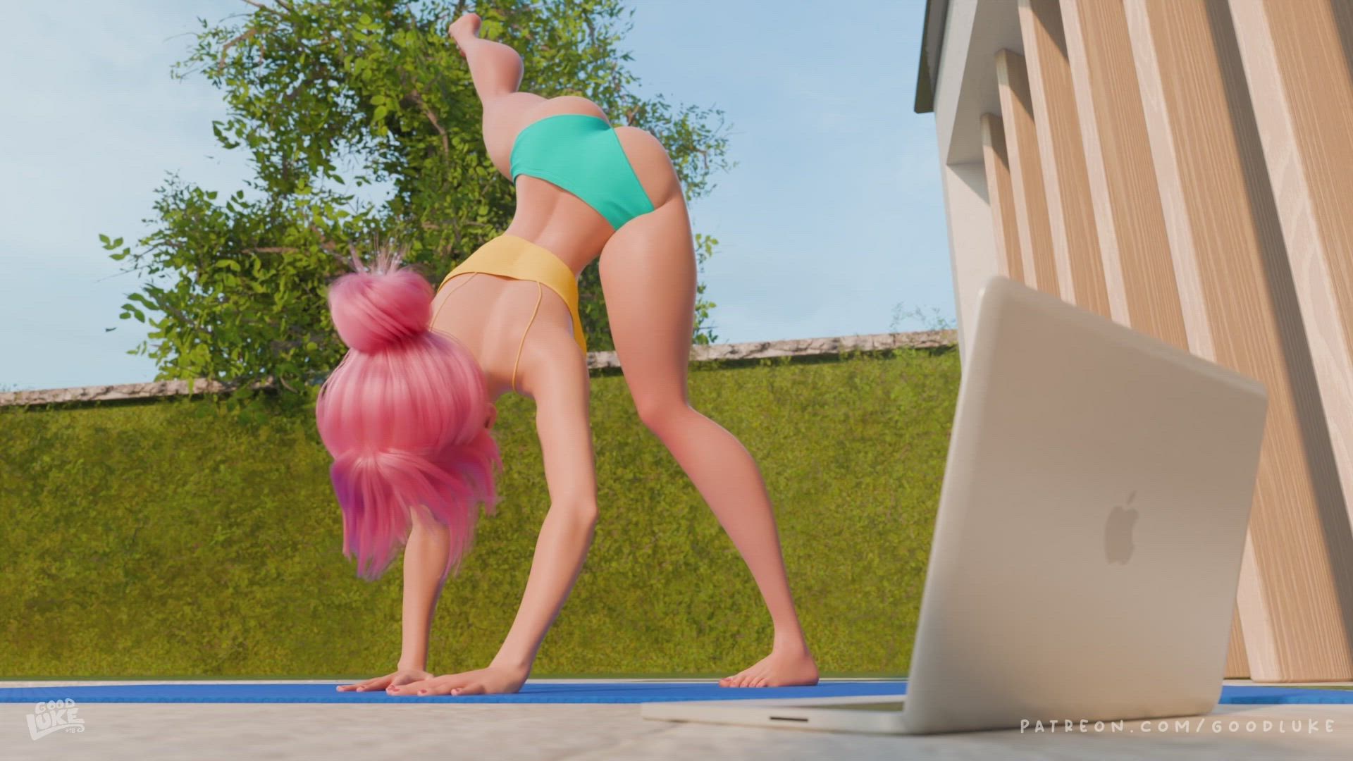 3D Animation Bathroom Shower