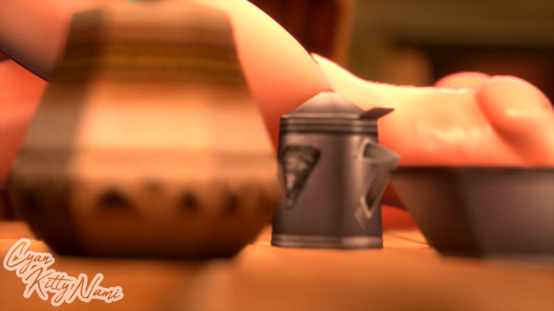 Animation Deepthroat Elf Futanari