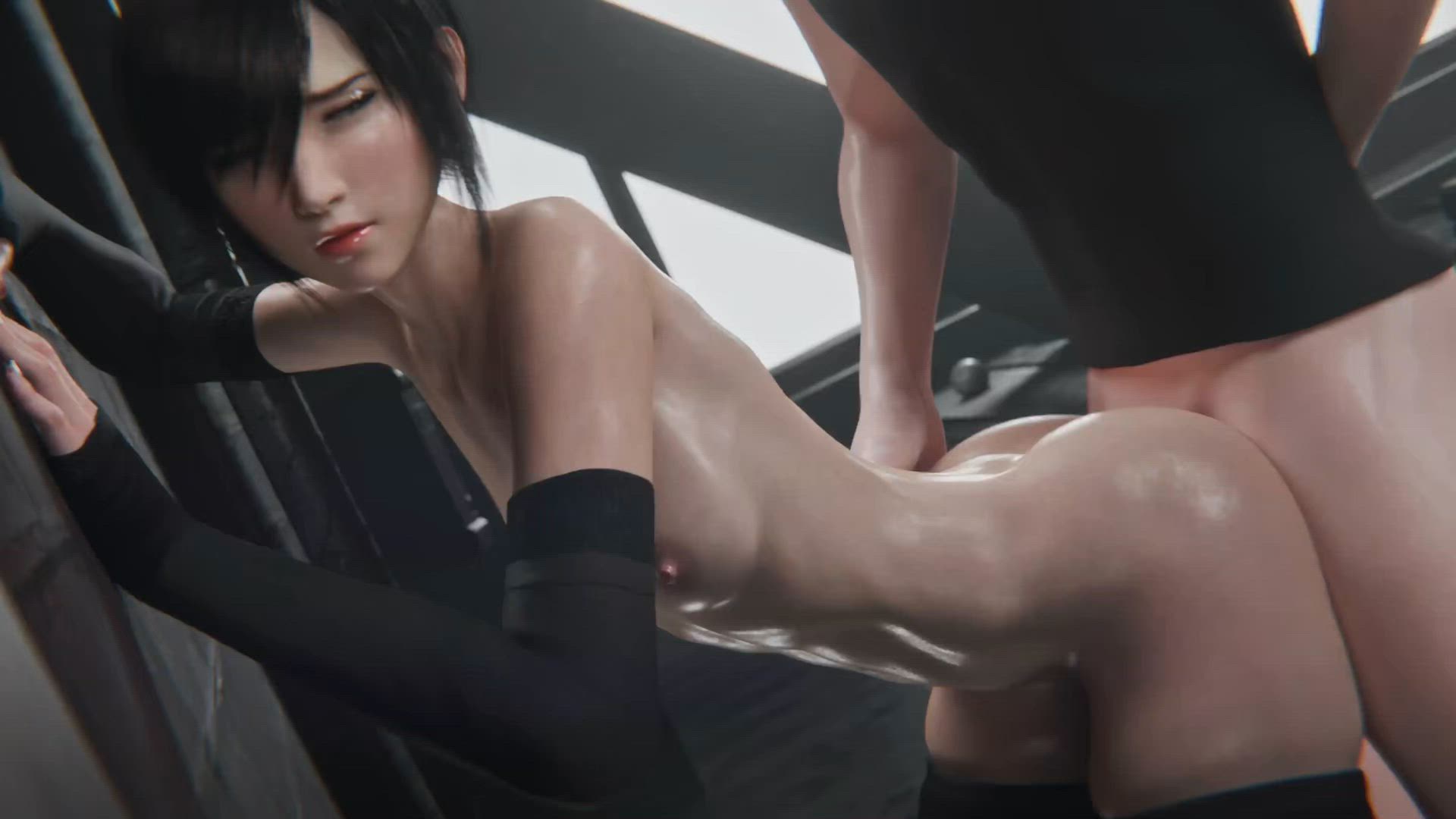 3D Animation Asian Creampie