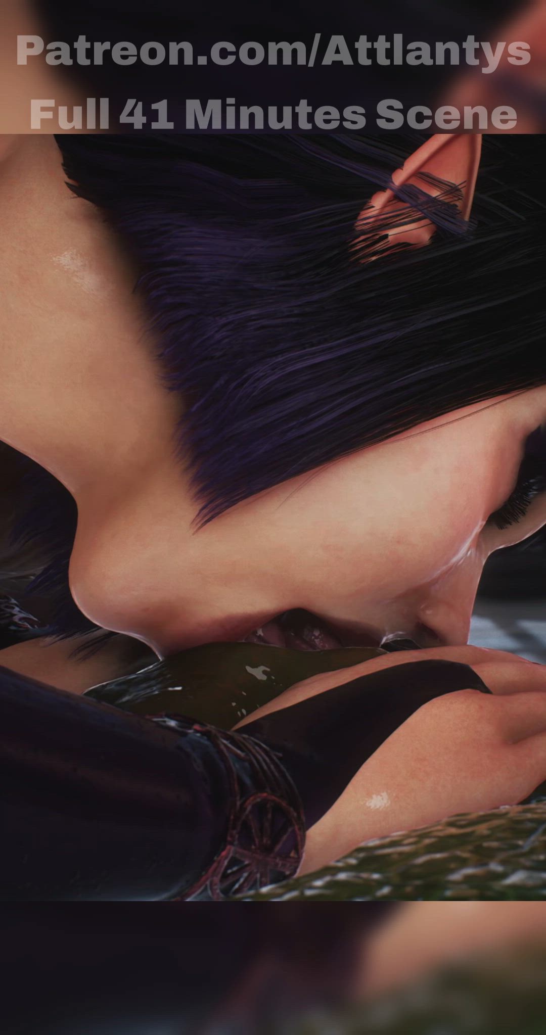 3D Animation Cartoon Double Blowjob