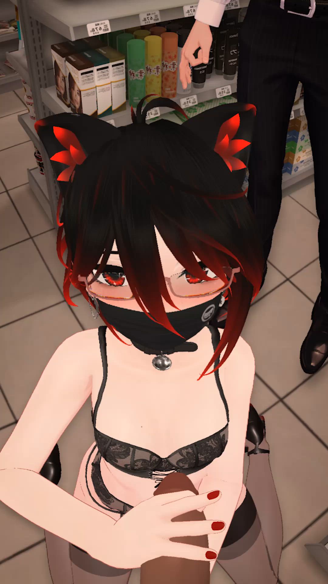 3D Animation Anime Grocery Store