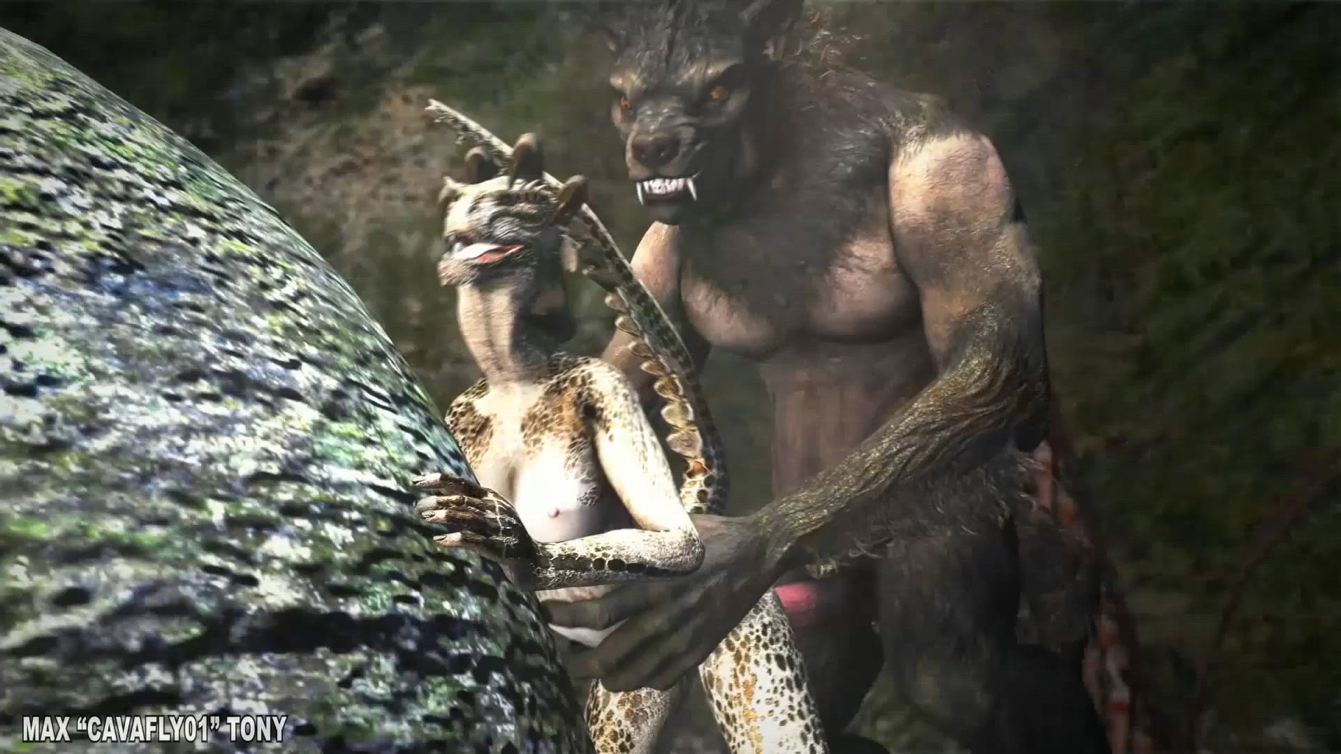 3D Animation Cum In Mouth Loop