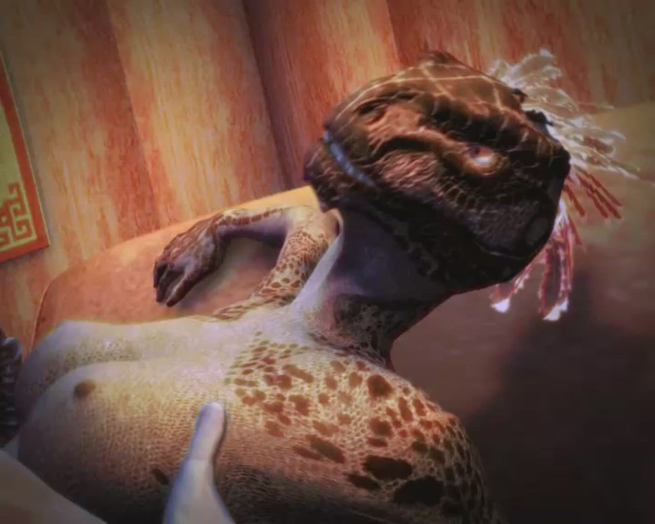 3D Boobs Couch Sex Loop