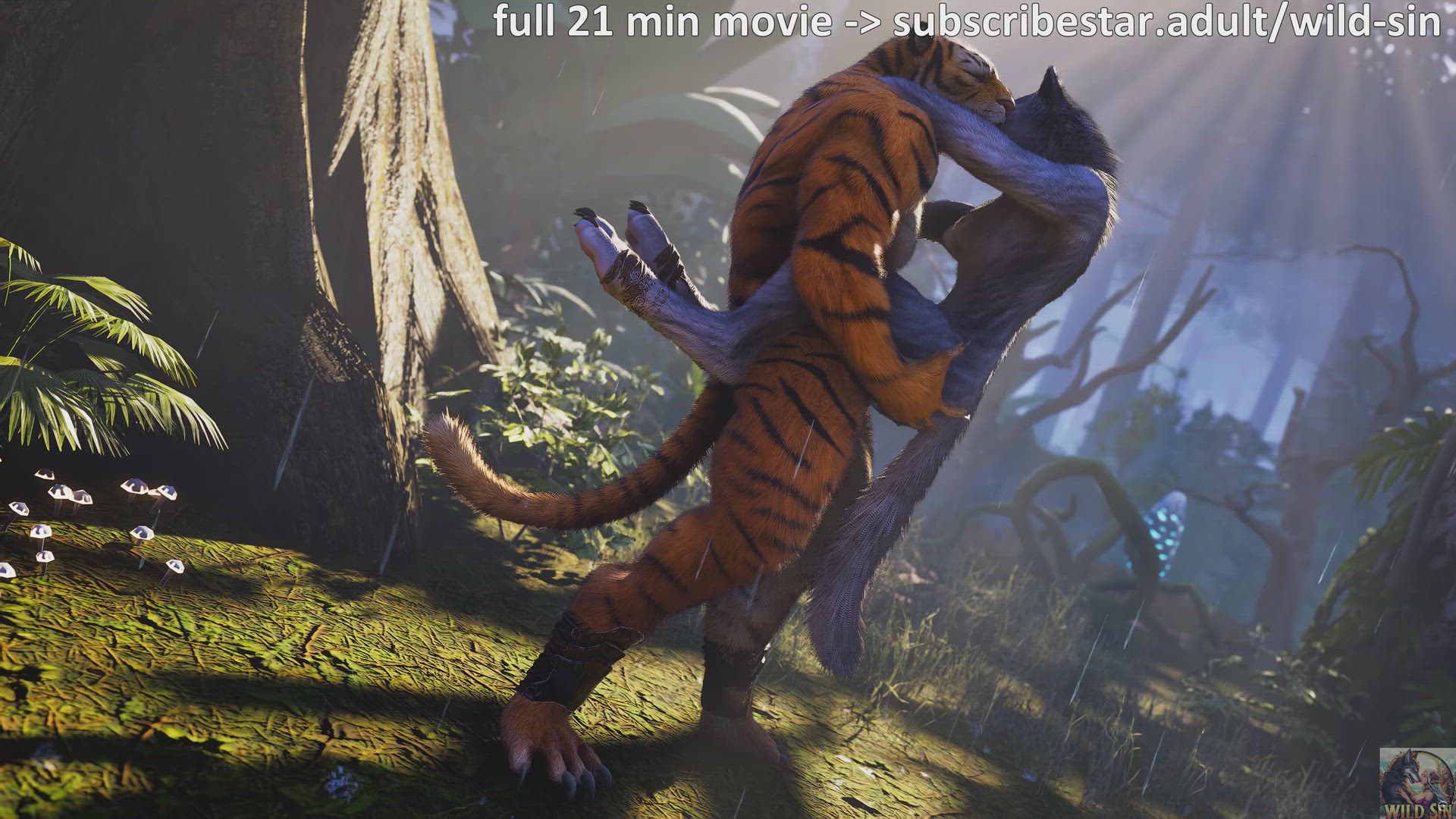 3D Animation Furry Knot