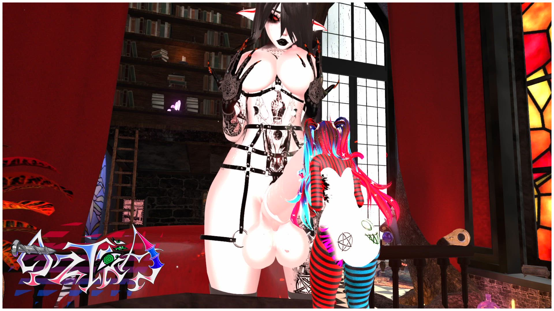 Animation Anime Big Dick Blowjob