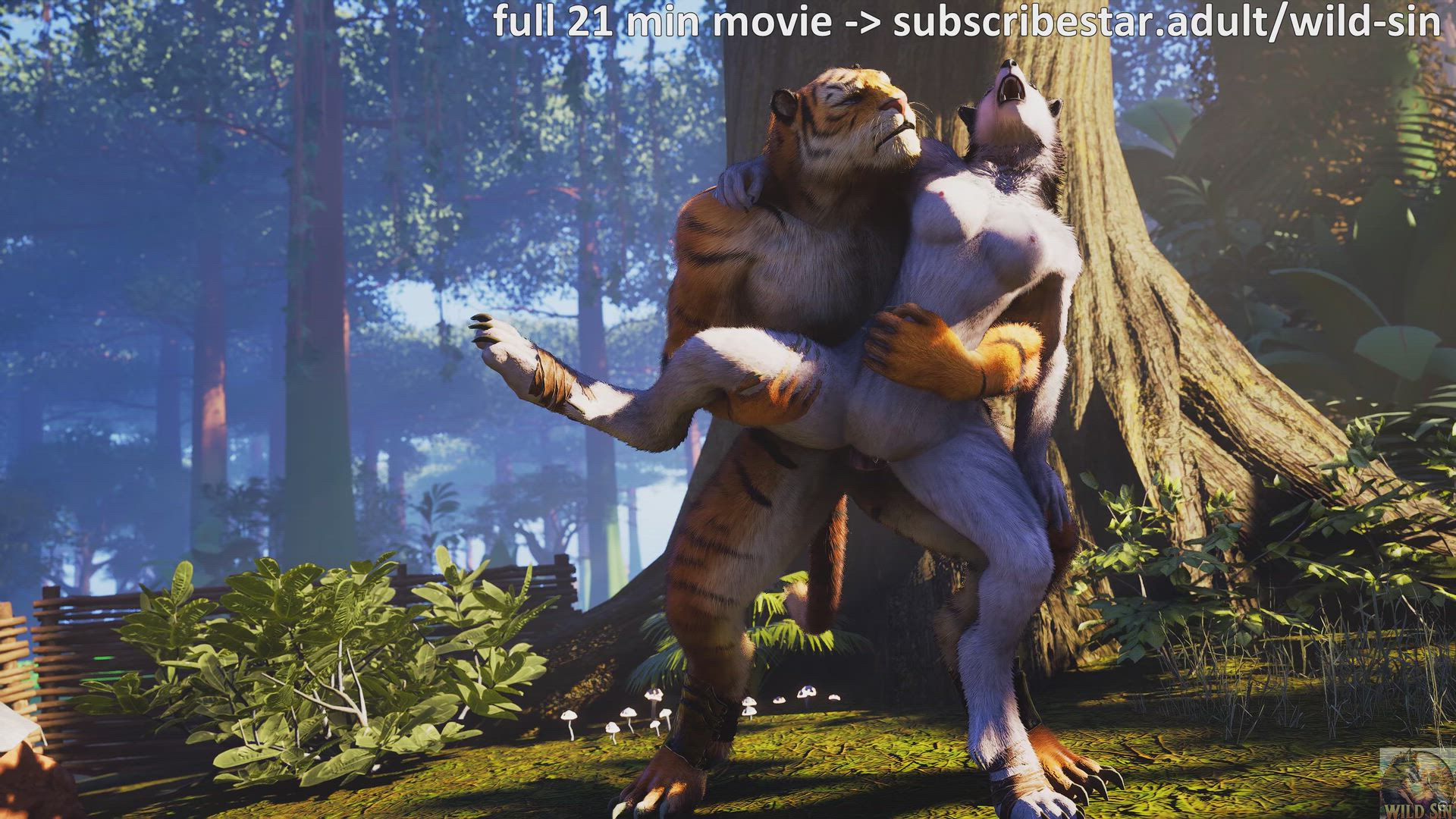 3D Animation Blowjob Furry