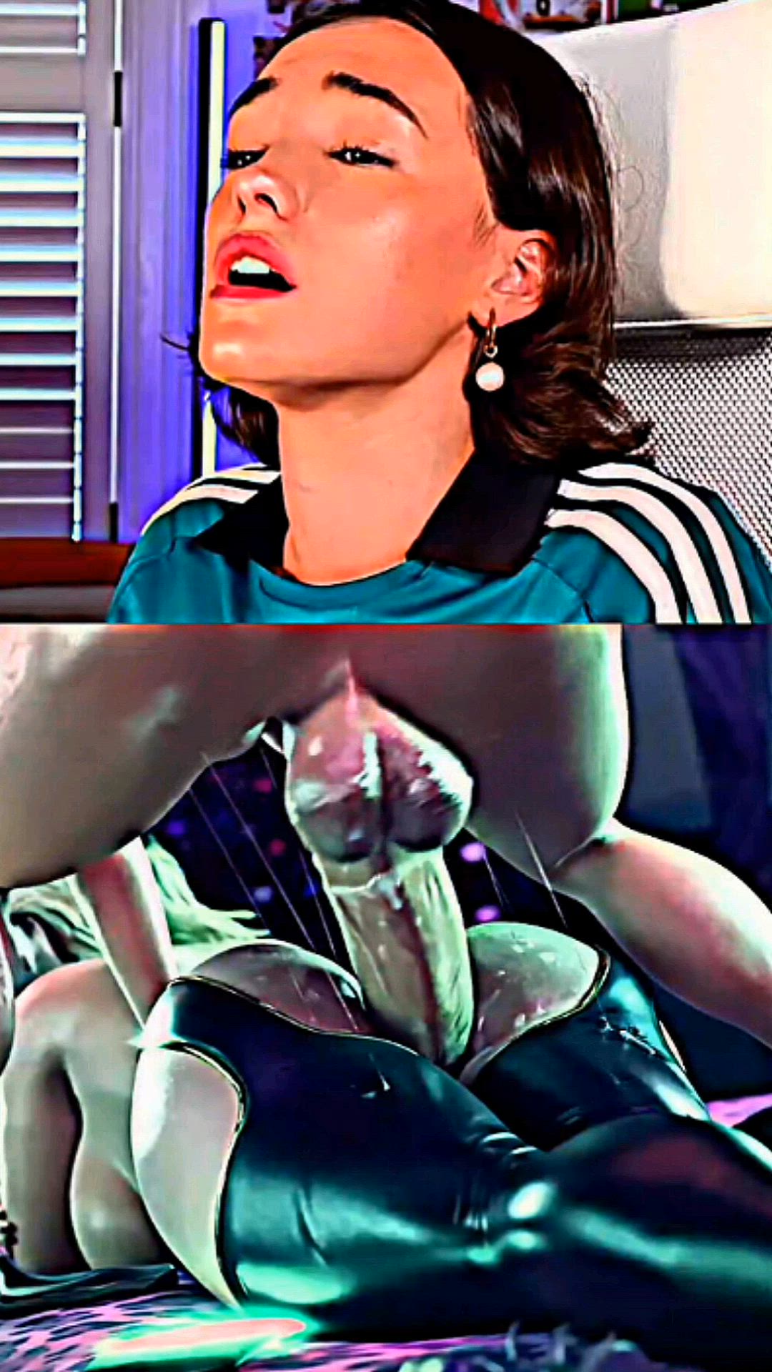 3D Beautiful Big Ass Big Tits