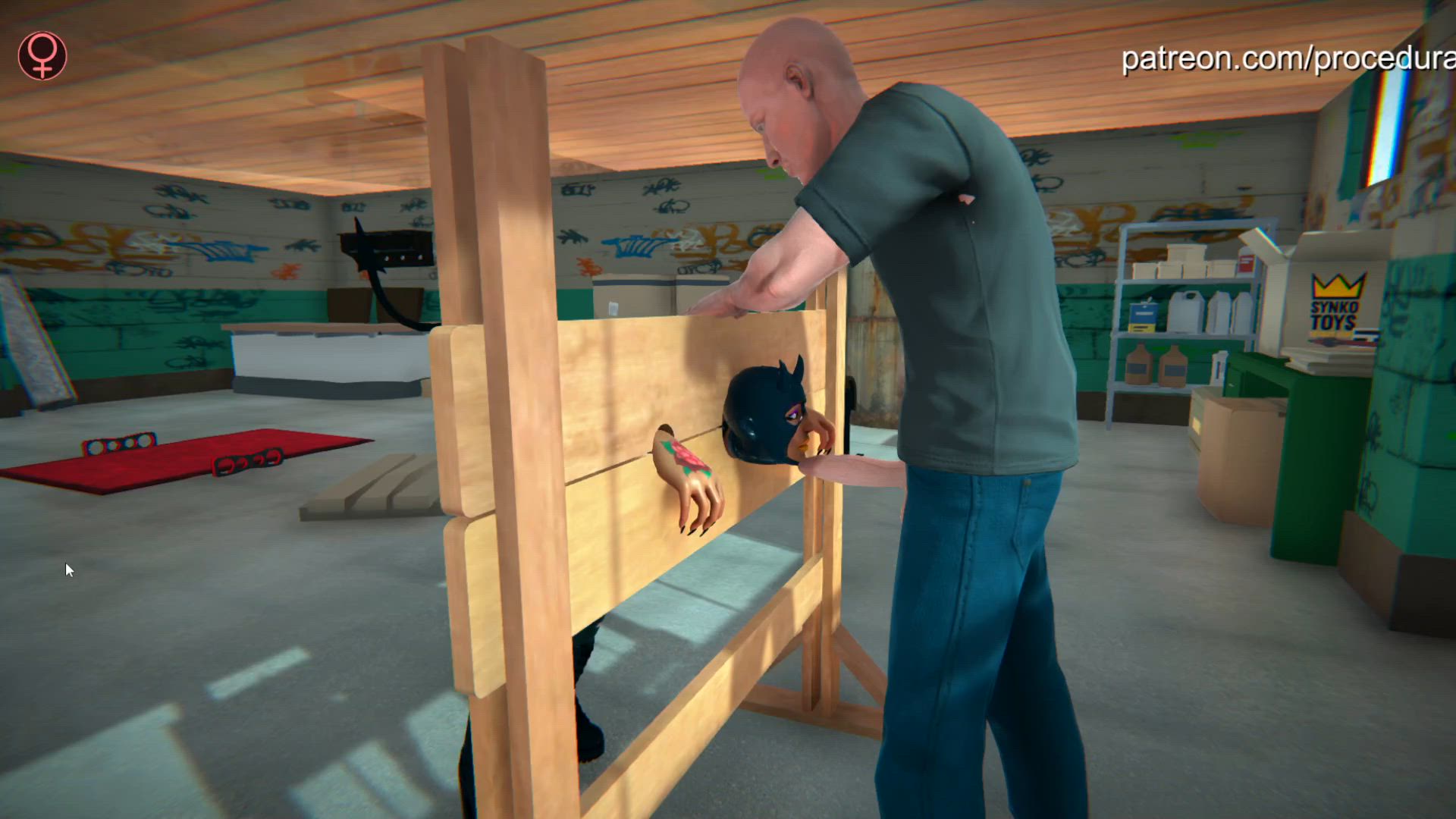 3D Adult Game BDSM Blowjob