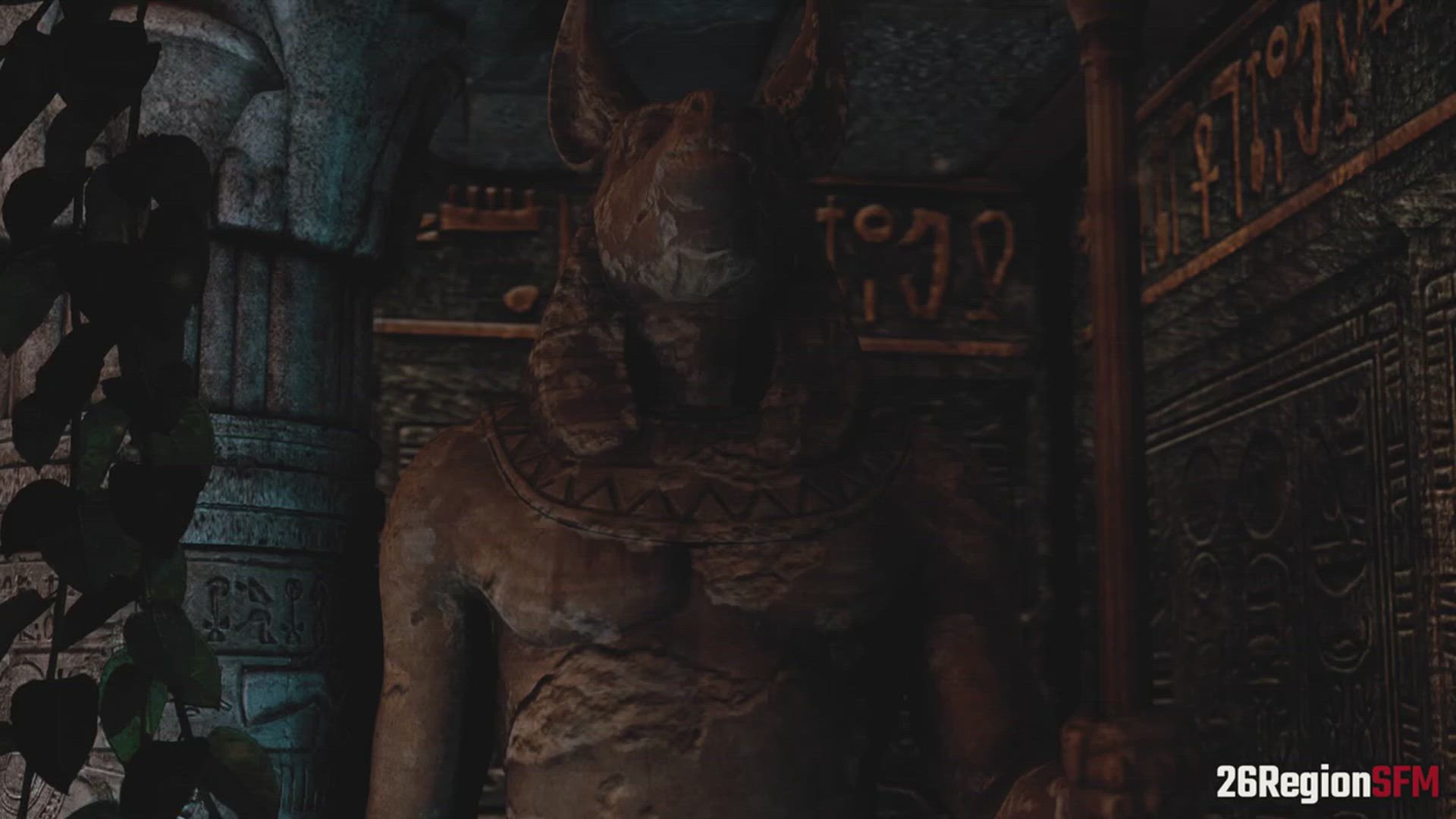 3D Animation Doggystyle Lara Croft