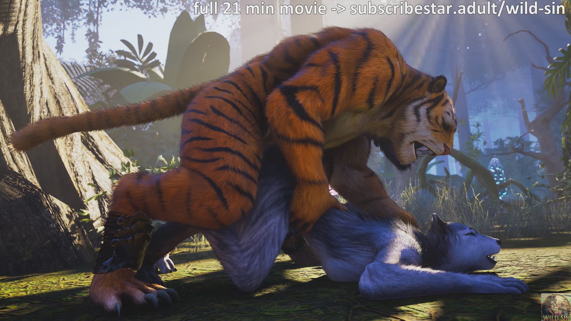 3D Animation Doggystyle Furry