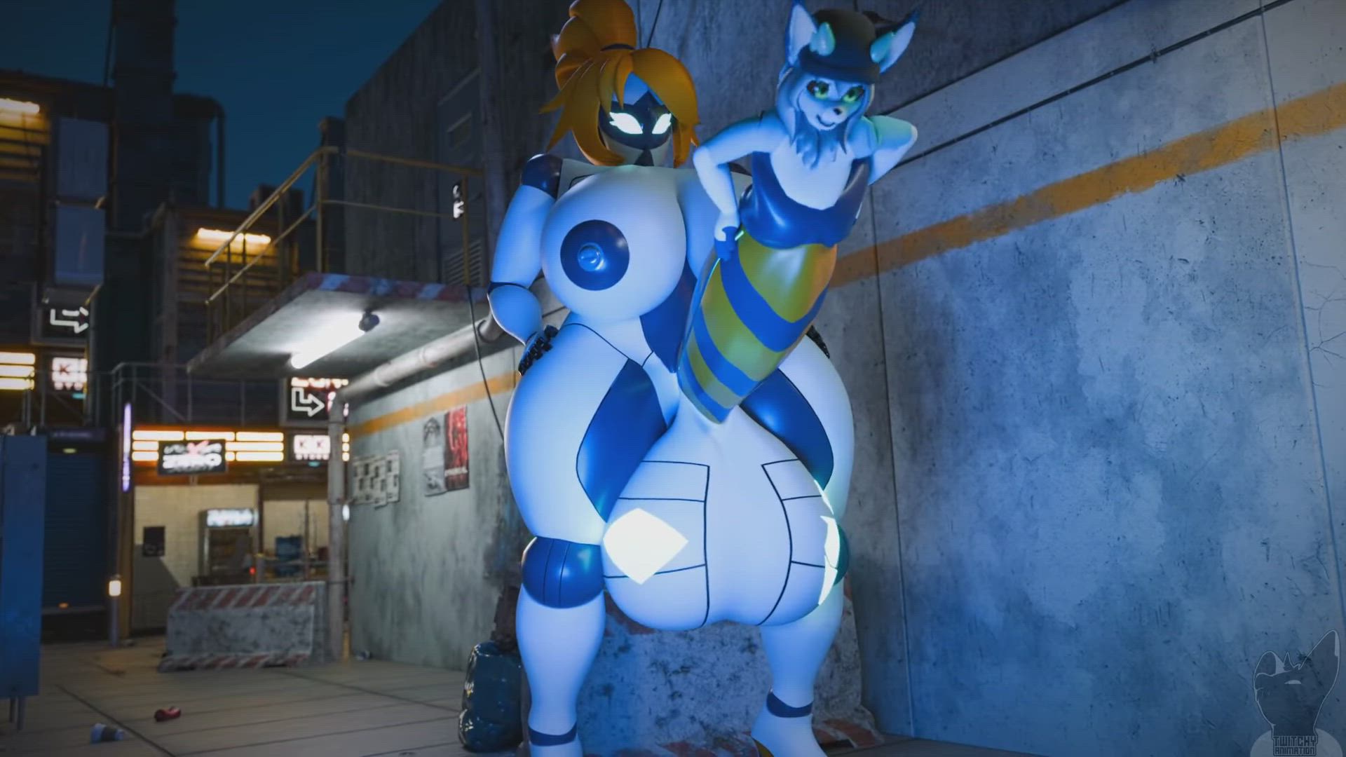 3D Animation Big Balls Big Dick