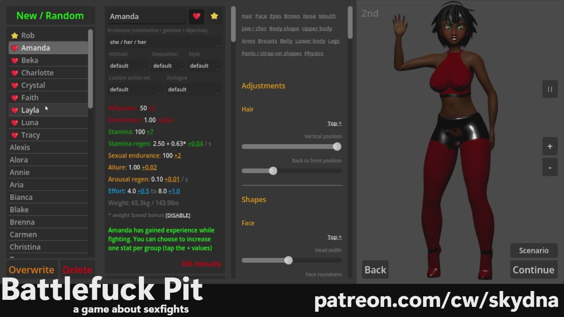 Adult Game Animation Futanari Mixed Wrestling