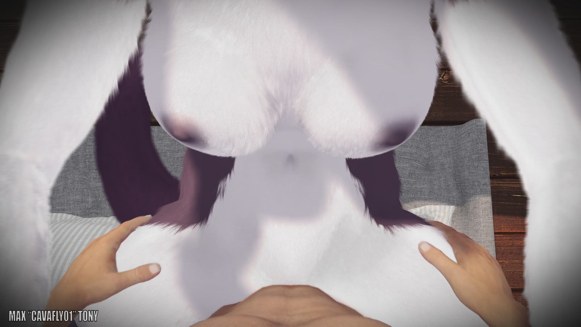 3D Animation Cowgirl Fast