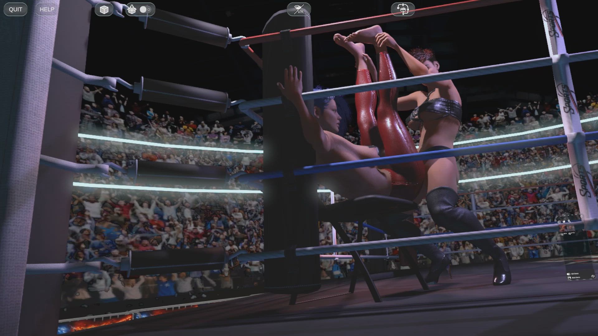 3D Adult Game Animation Futanari