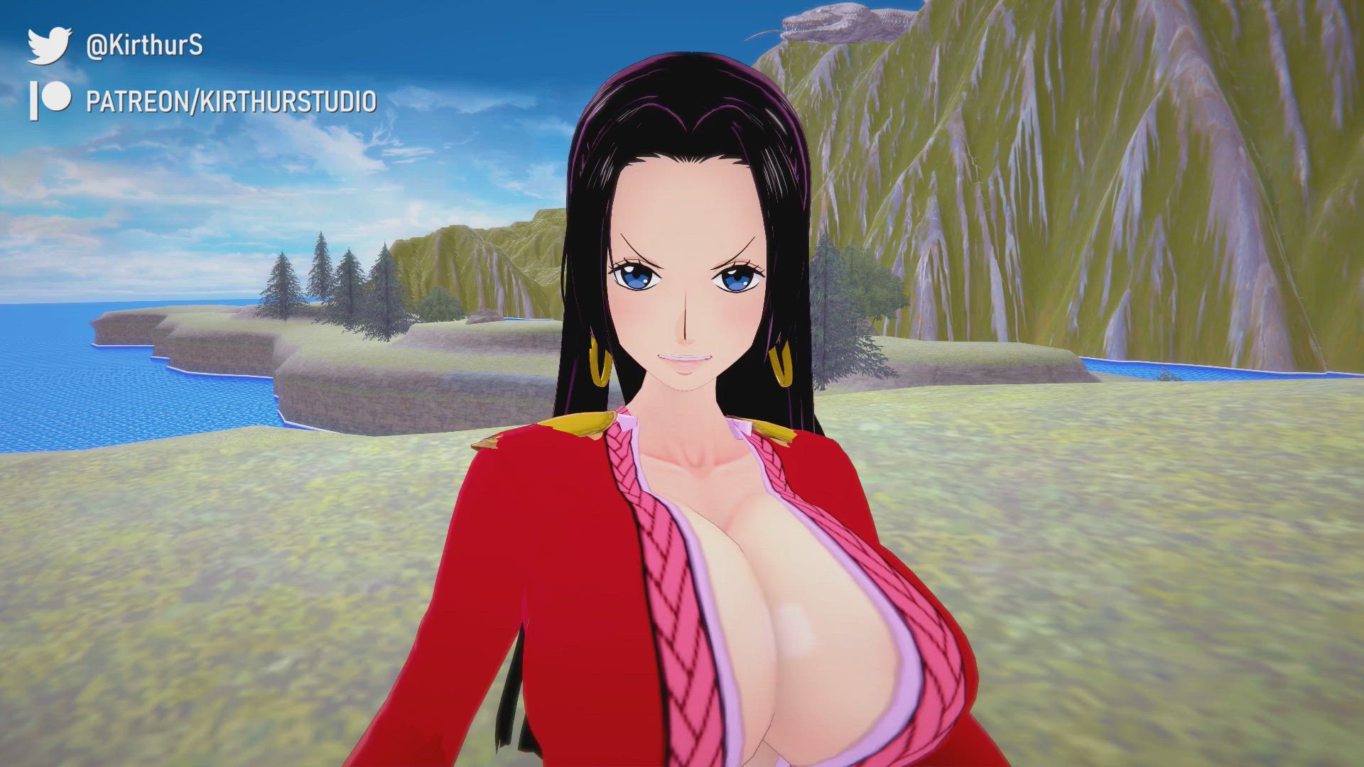 3D Animation Anime Doll