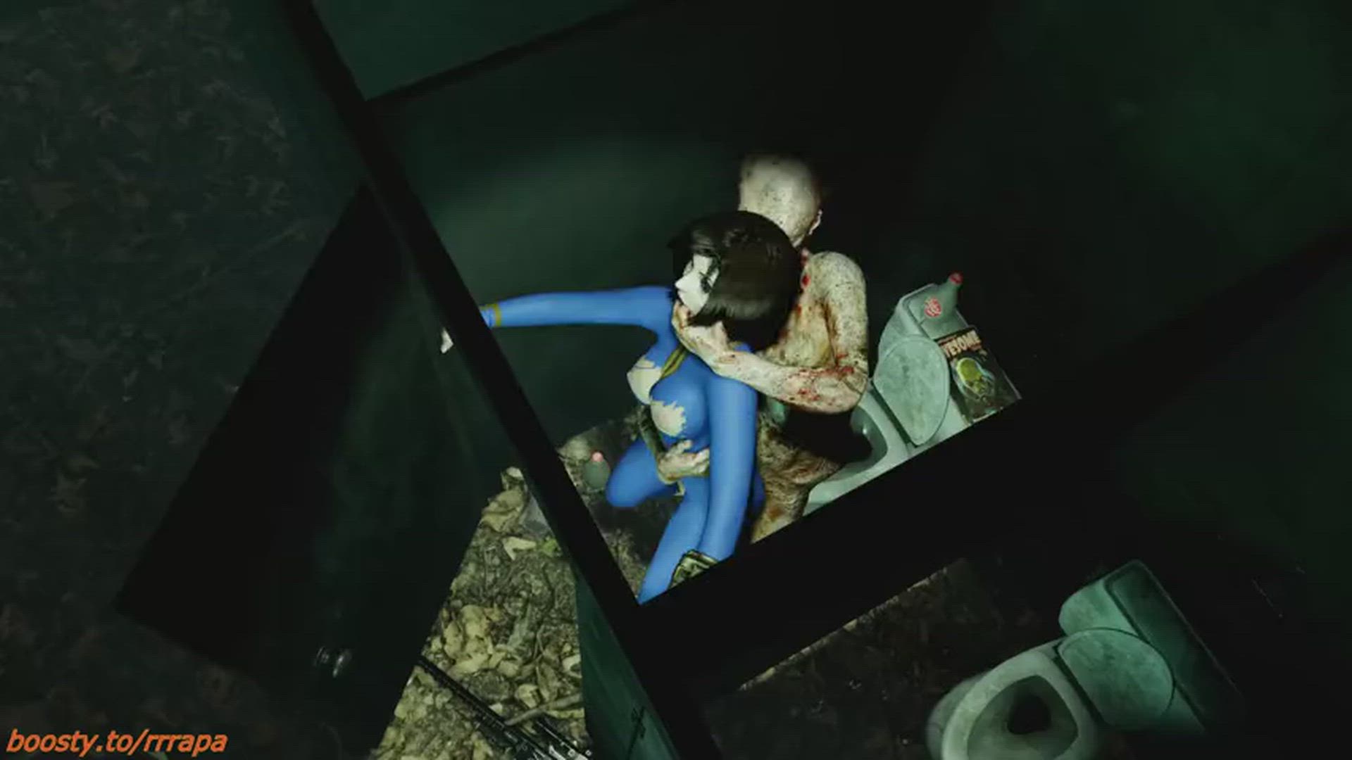 Ass Bathroom Big Dick Creampie