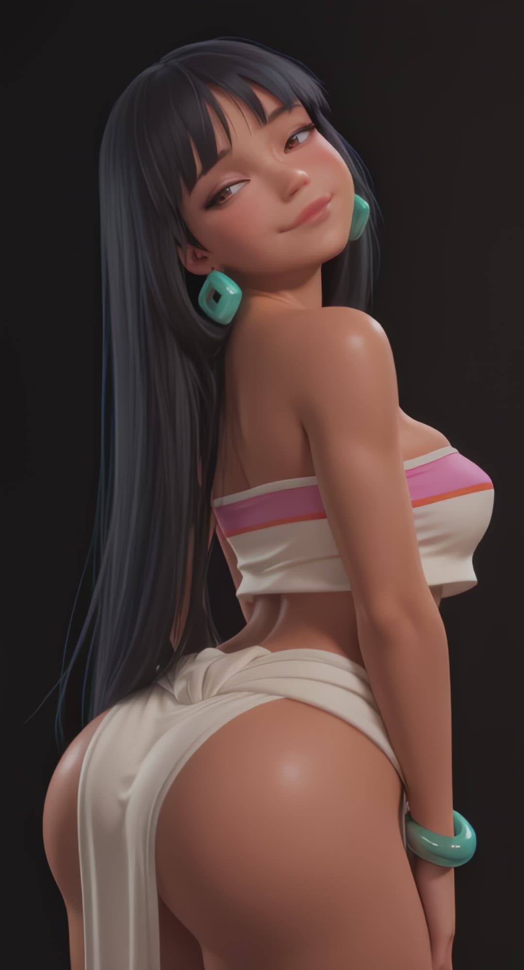 3D Animation Anime Ass