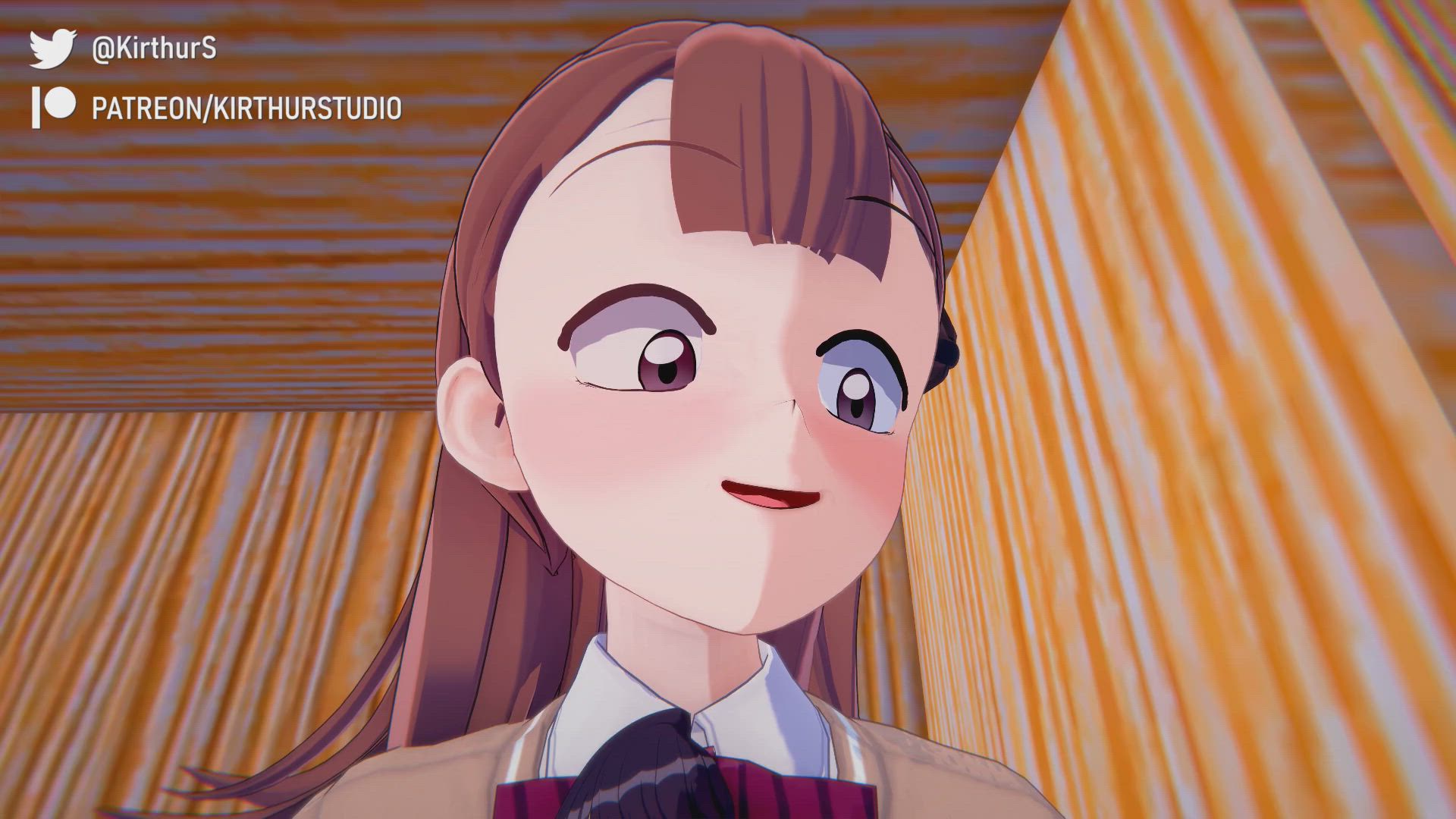 3D Animation Anime Doll