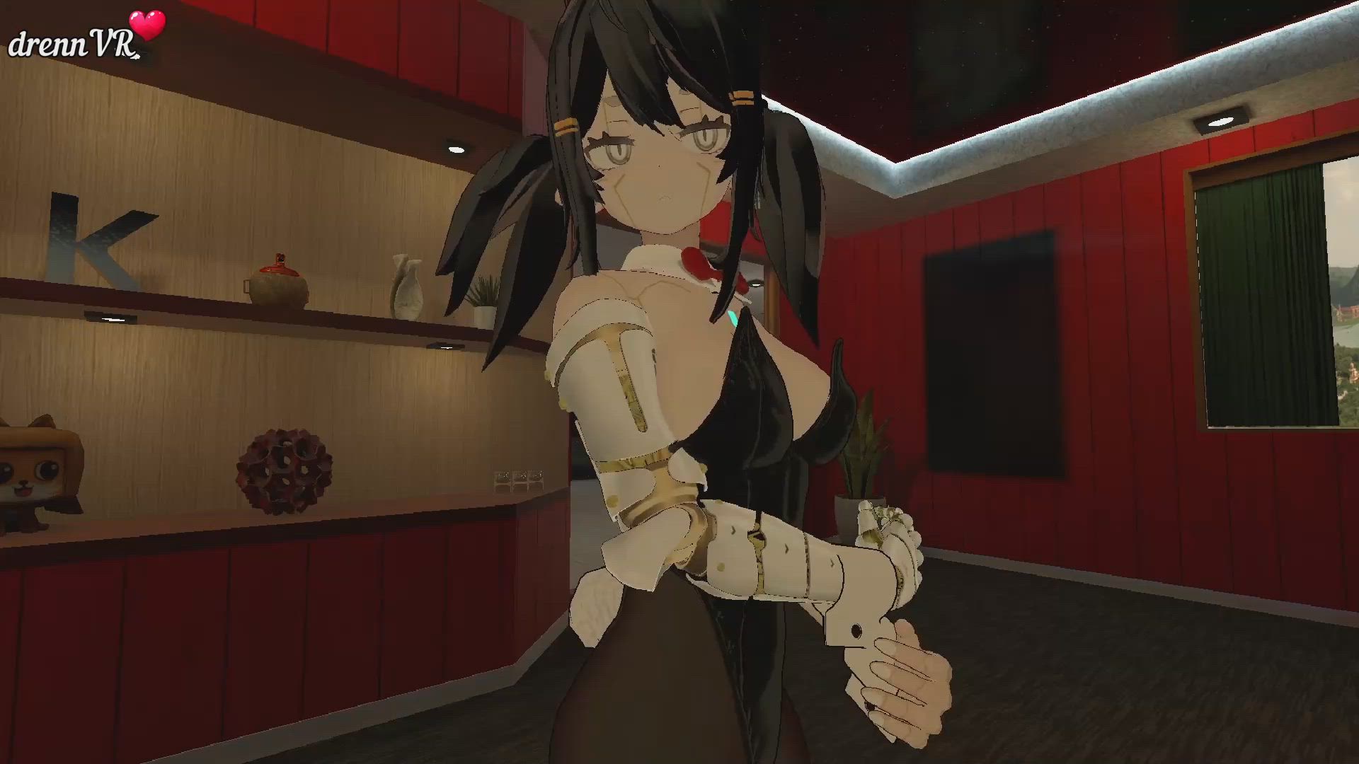 3D Anime Boobs Bunny