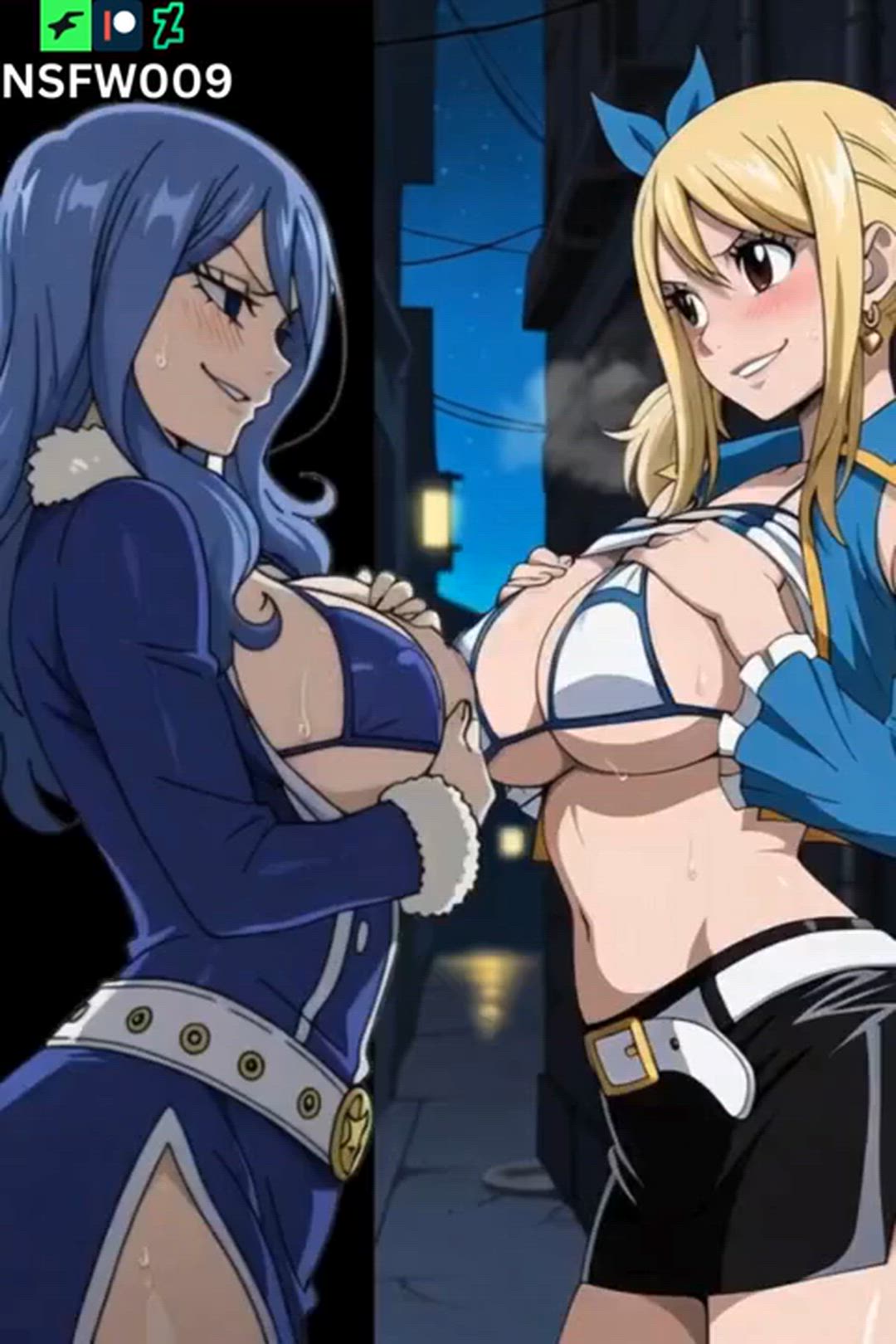 Anime Big Tits Bikini Blonde