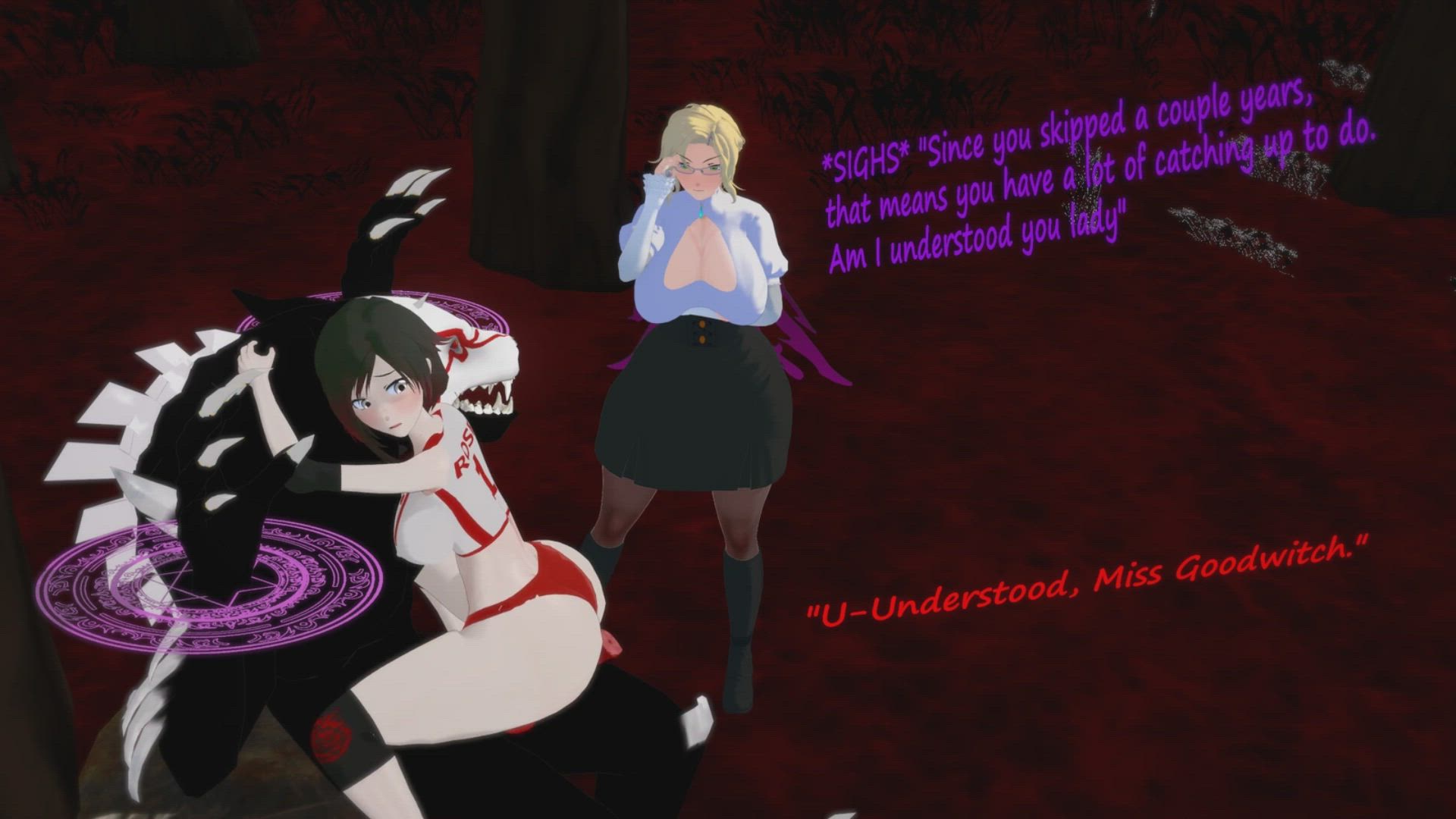 3D Animation Anime Ass