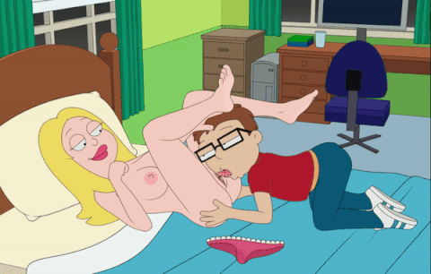 Steve Licks Francine