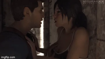 Lara Croft Passionate Standing Sex(HydraFXX)