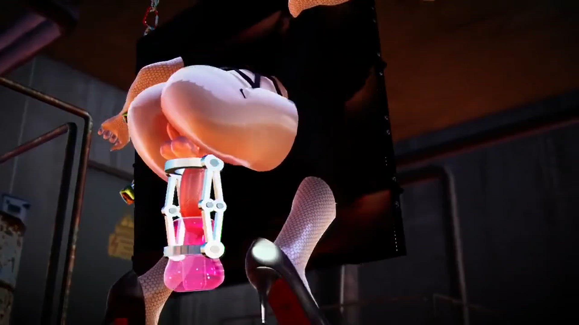 Animation Bondage Cock Milking Futanari