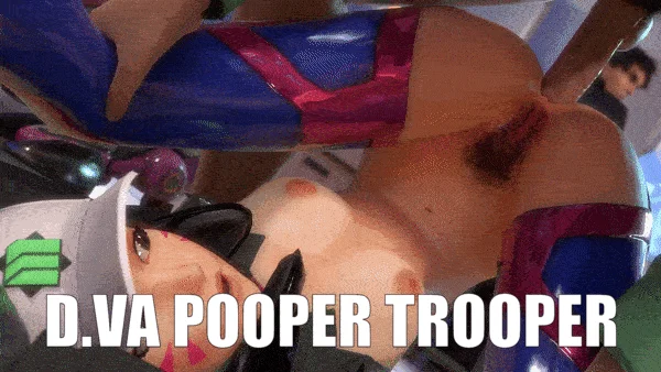 DVA THE POOPER TROOPER ANAL