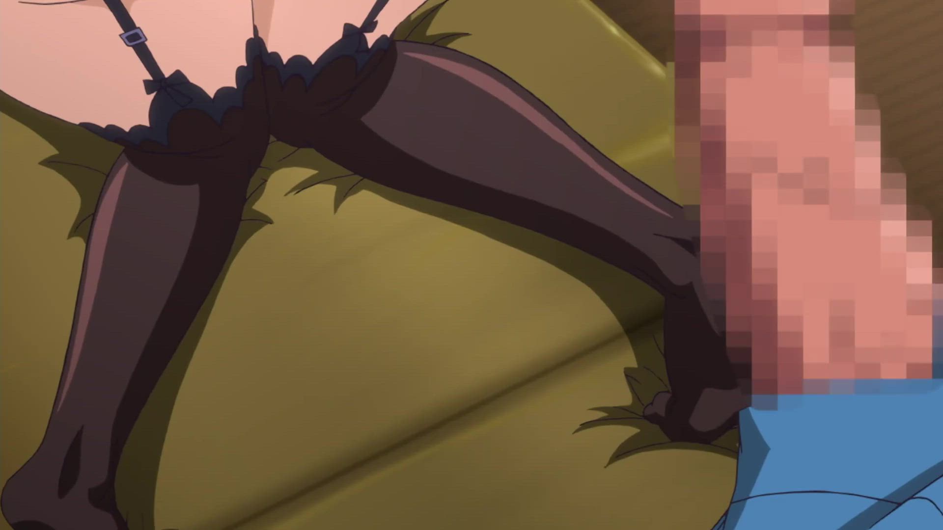 Ahegao Anal Animation Garter Belt