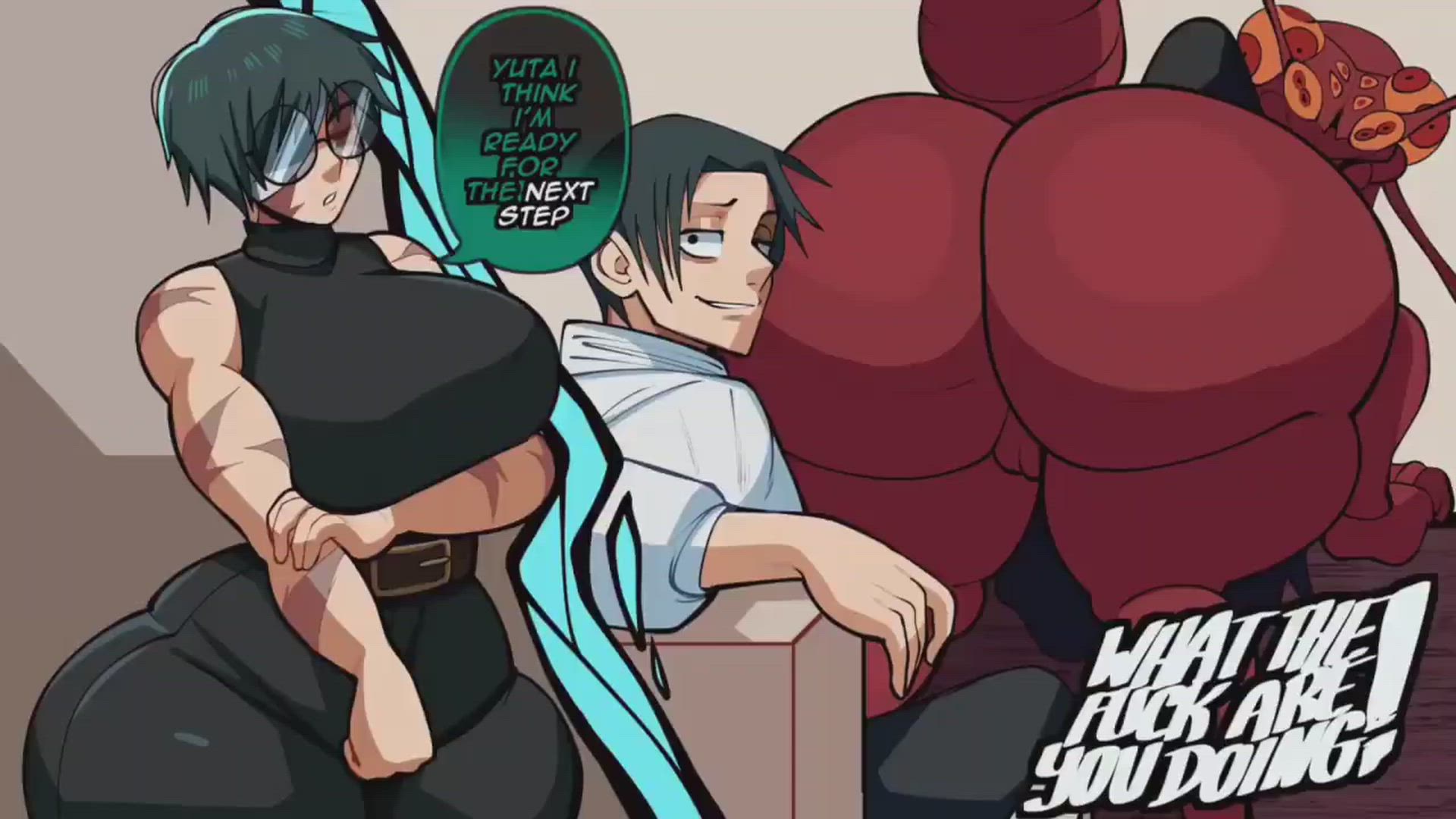 Animation Anime Big Ass Monster