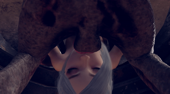 Zombie Monster Stick His Cock