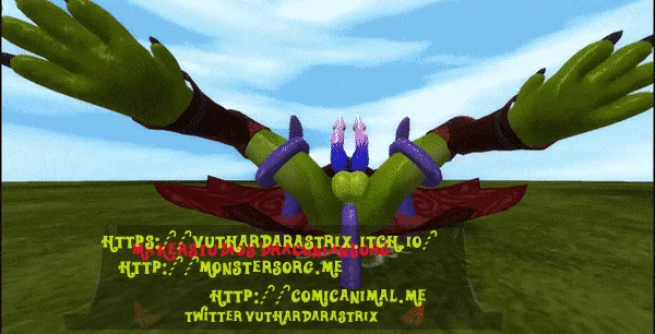 Double Dick Off While Tentacle