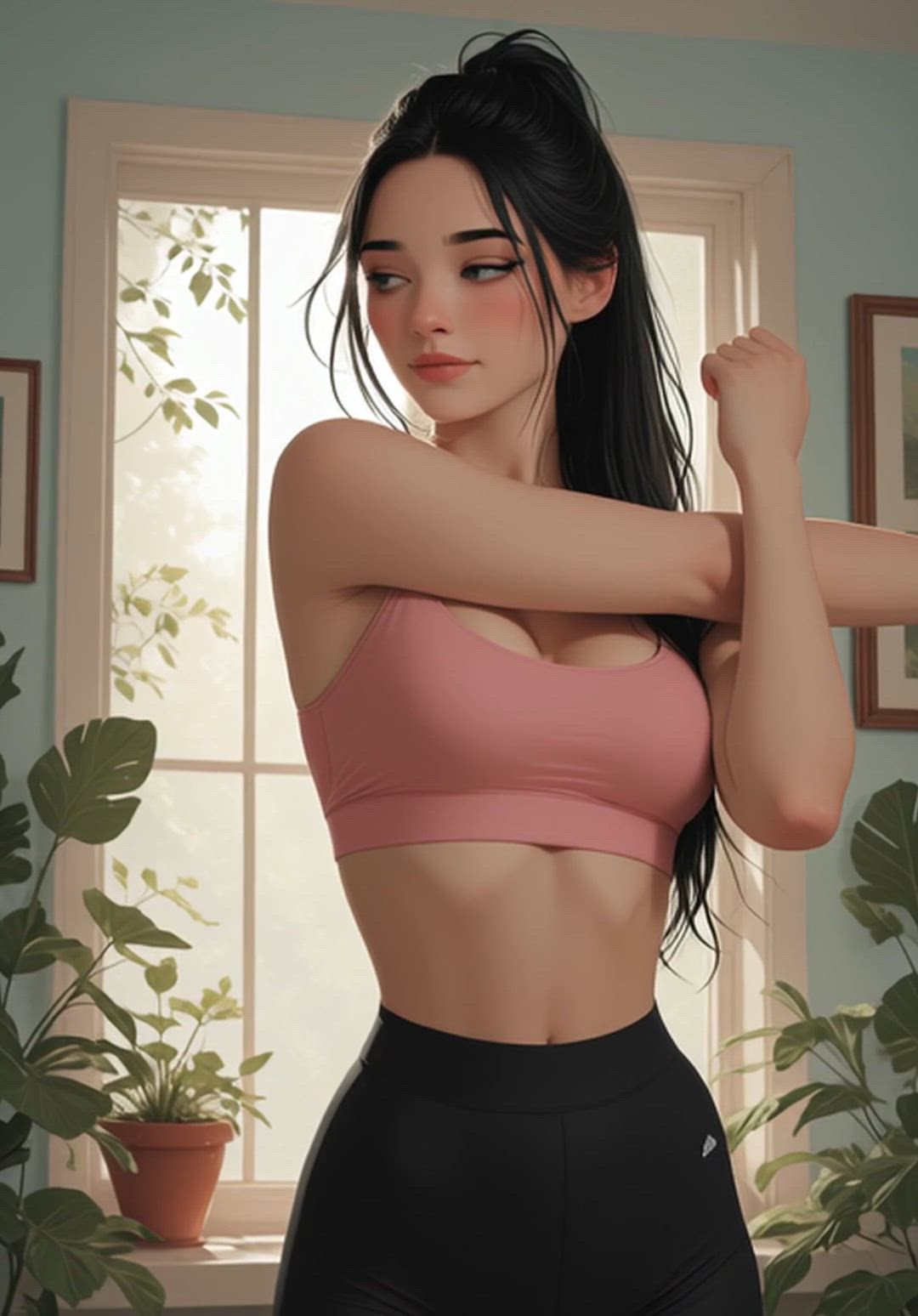 Ai Generated AssholeBehindThong Hentai Sex