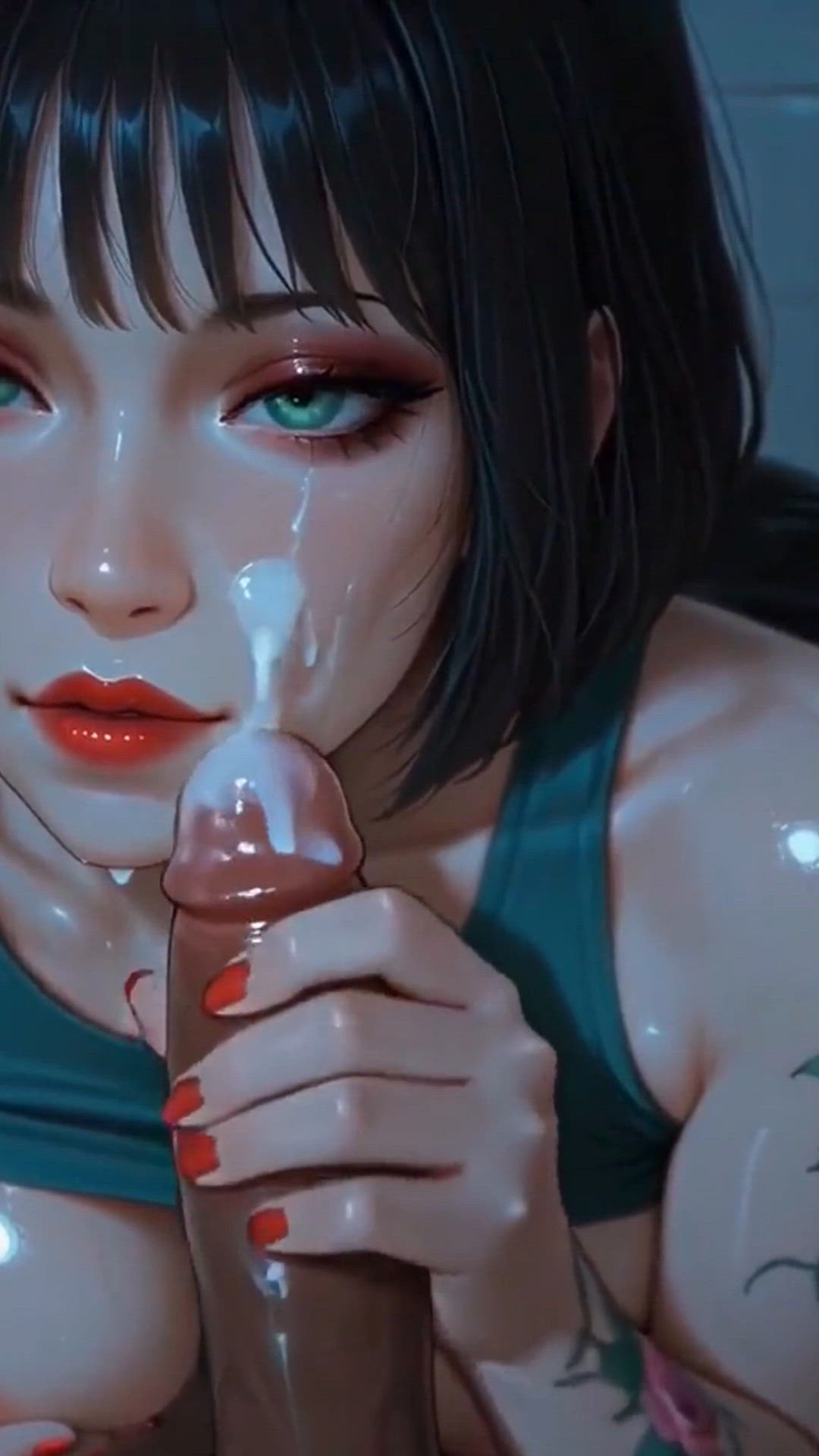 Animation Blowjob Cum Cumshot